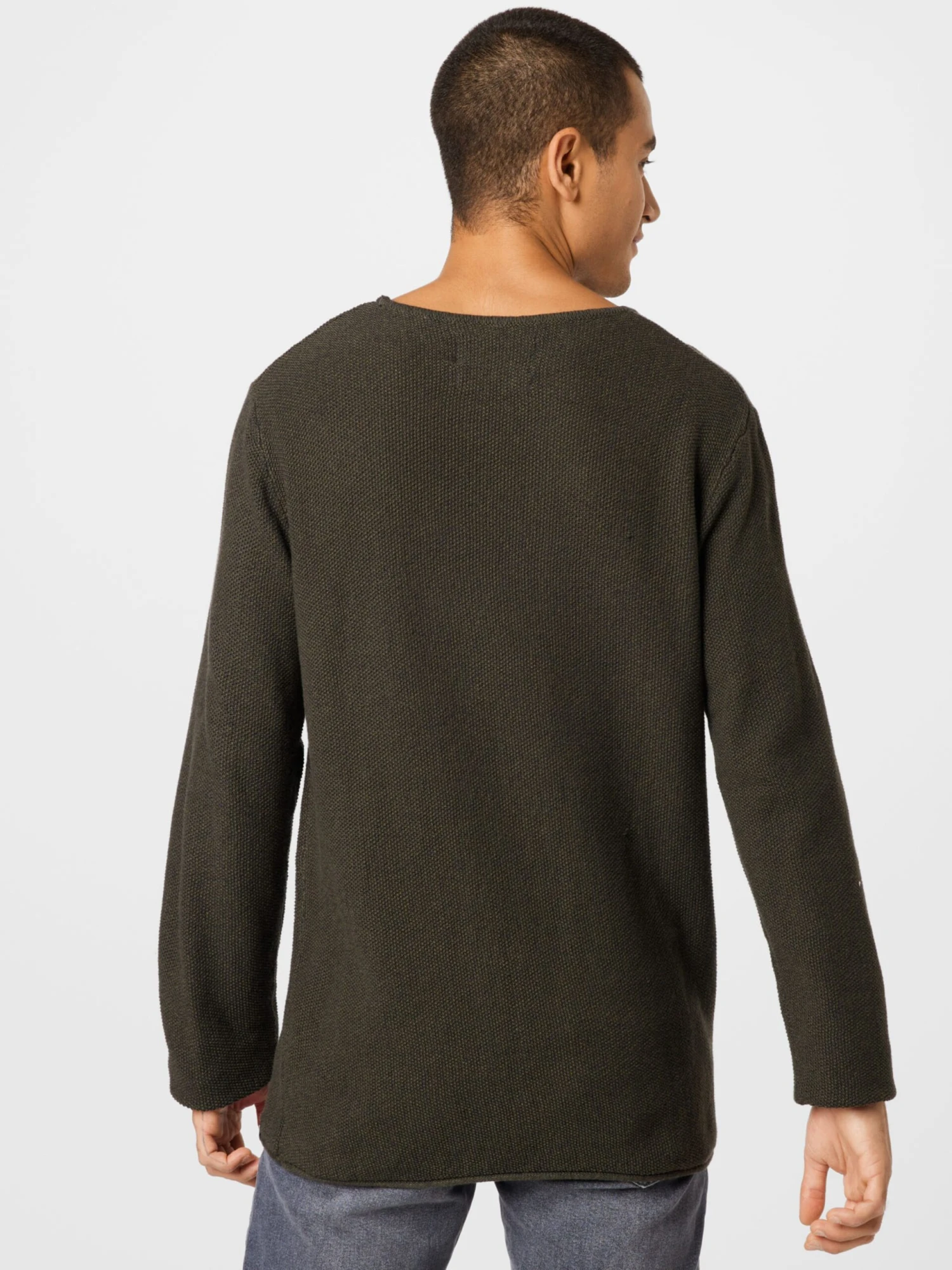 Indicode Jeans Crewneck Truien Regular Fit Trui Christian Heren Olijfgroen 4 Indicode Jeans Crewneck Truien Regular Fit Trui Christian Heren Olijfgroen - Image 4