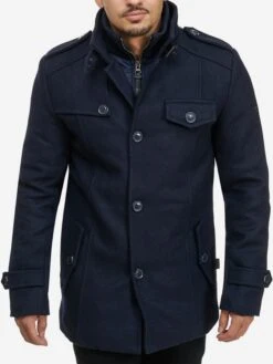 Indicode Jeans Tussenjassen Tussenjas Brandon Mäntel Heren Navy -Indicode Jeans Verkoop 123fcad6bca1593835233b1c9fe8e824