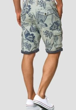 Indicode Jeans Albert - Shorts - Turquoise -Indicode Jeans Verkoop 127d45a15cb9430ba22b2df2977eb903