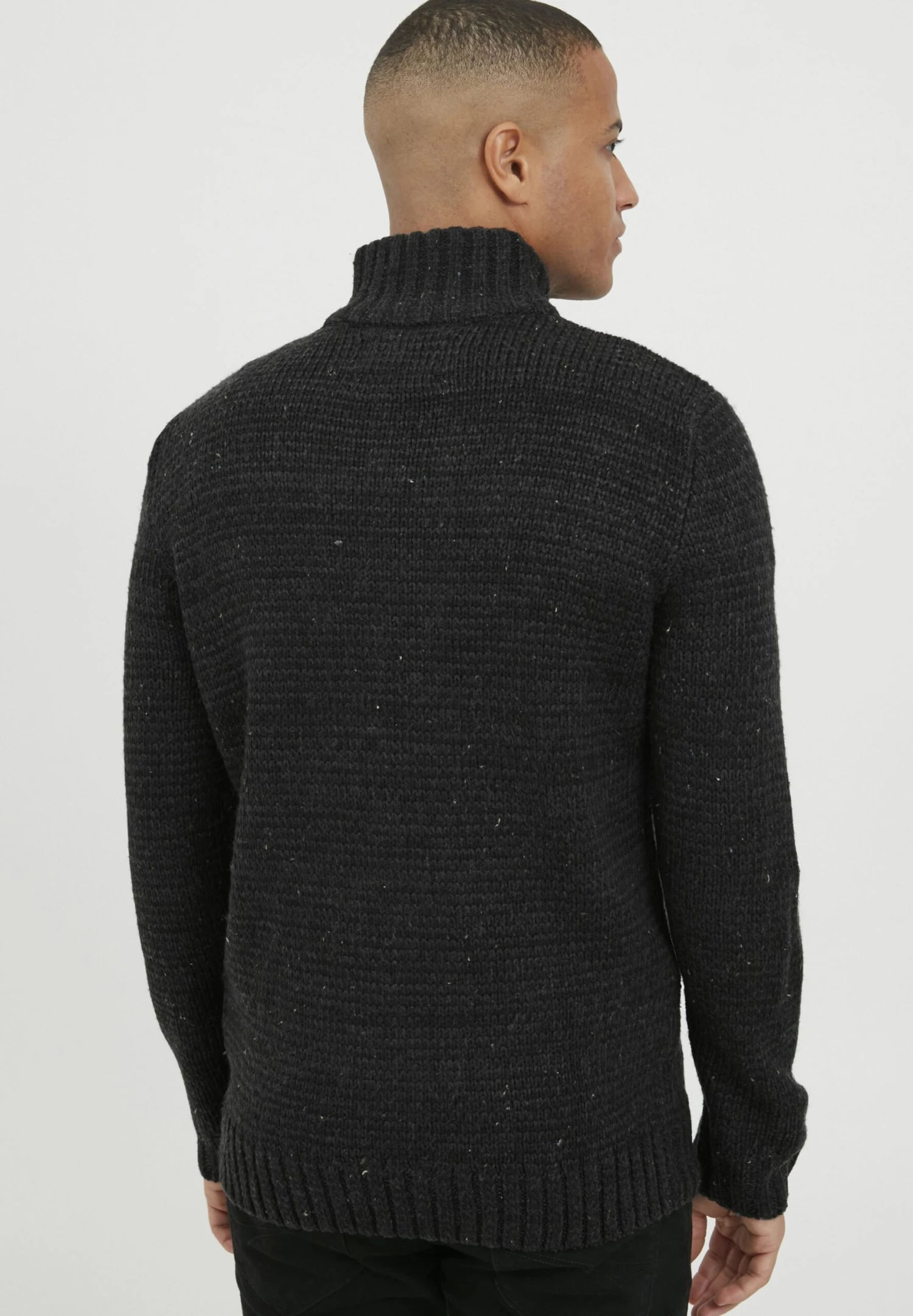 Indicode Jeans Idoslo - Trui - Charcoal Mix 2 Indicode Jeans Idoslo - Trui - Charcoal Mix - Image 2