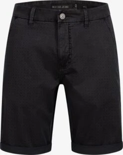 Indicode Jeans Chino Shorts Regular Chino Herrera Heren Zwart