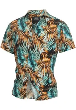 Indicode Jeans Kurzarm Inwalli - Overhemd - Black -Indicode Jeans Verkoop 139852e960ef4bbaa63cae9e35d40e8e