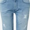 Indicode Jeans Denim Shorts Slimfit Jeans Heren Blauw