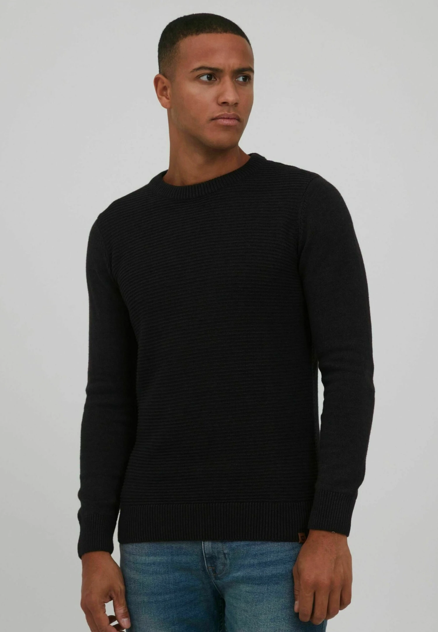 Indicode Jeans Idricardo - Trui - Mottled Grey 1 Indicode Jeans Idricardo - Trui - Mottled Grey