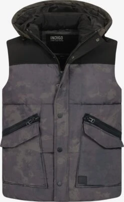Indicode Jeans Bodywarmers Bodywarmer Simmons Heren Grijs