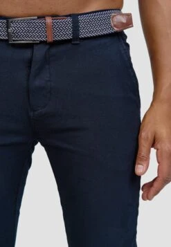 Indicode Jeans Chinos Regular Chino Massy Heren Donkerblauw -Indicode Jeans Verkoop 143ef9881f8437f76050a258f4933a0f