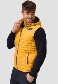 Indicode Jeans Bodywarmers Bodywarmer Leach Heren Geel -Indicode Jeans Verkoop 1442b1cdbf4ce8f1799c2c9cc8257756