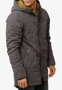 Indicode Jeans Parkas Winterparka Barge Heren Basaltgrijs -Indicode Jeans Verkoop 146ce7b1b7b9a7b7fa2497c590072967
