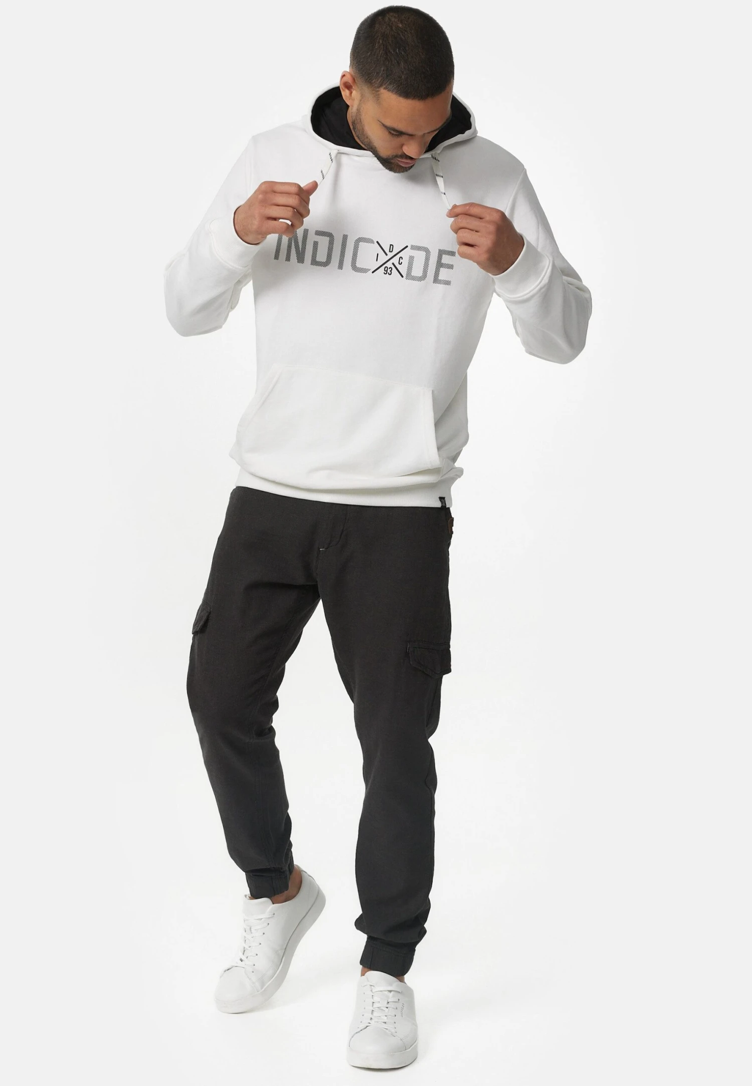 Indicode Jeans Booth - Cargobroek - Black 2 Indicode Jeans Booth - Cargobroek - Black - Image 2