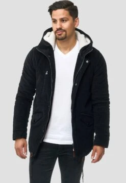 Indicode Jeans Winterjas - Black