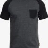Indicode Jeans T-shirts Shirt Gresham Heren Antraciet