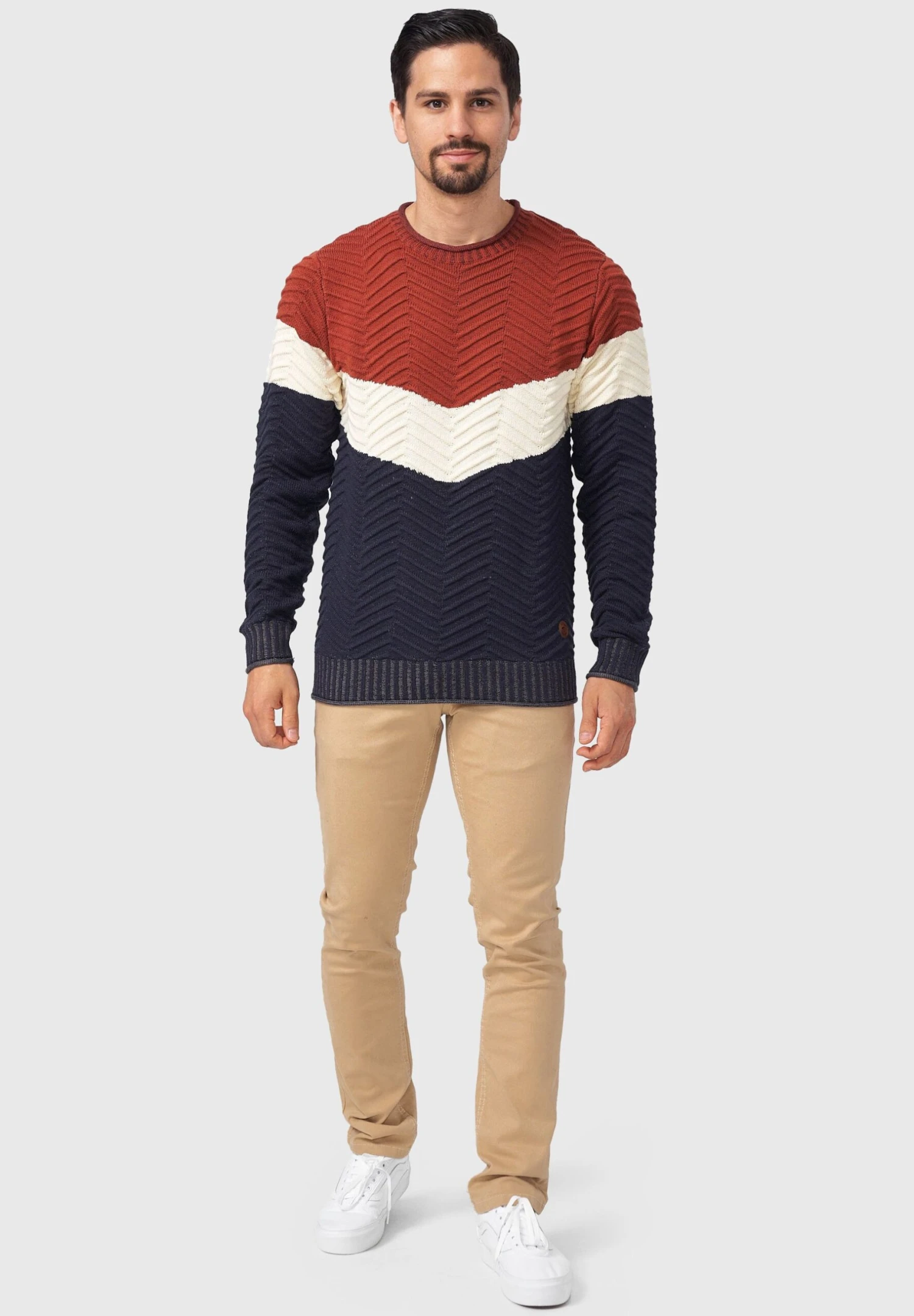 Indicode Jeans Dean - Trui - Arabian Spice 2 Indicode Jeans Dean - Trui - Arabian Spice - Image 2