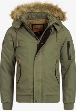 Indicode Jeans Winterjassen Winterjas Pennington Heren Groen