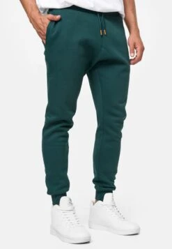 Indicode Jeans Sweatpants Tapered Broek Alejandra Heren Smaragd -Indicode Jeans Verkoop 16422945729577f9498bcb7d01655b74
