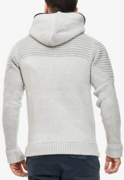 Indicode Jeans Vesten Gebreid Vest Lothian Heren Lichtgrijs -Indicode Jeans Verkoop 1675ed2b4ba221168f33cfa1e48b56a7