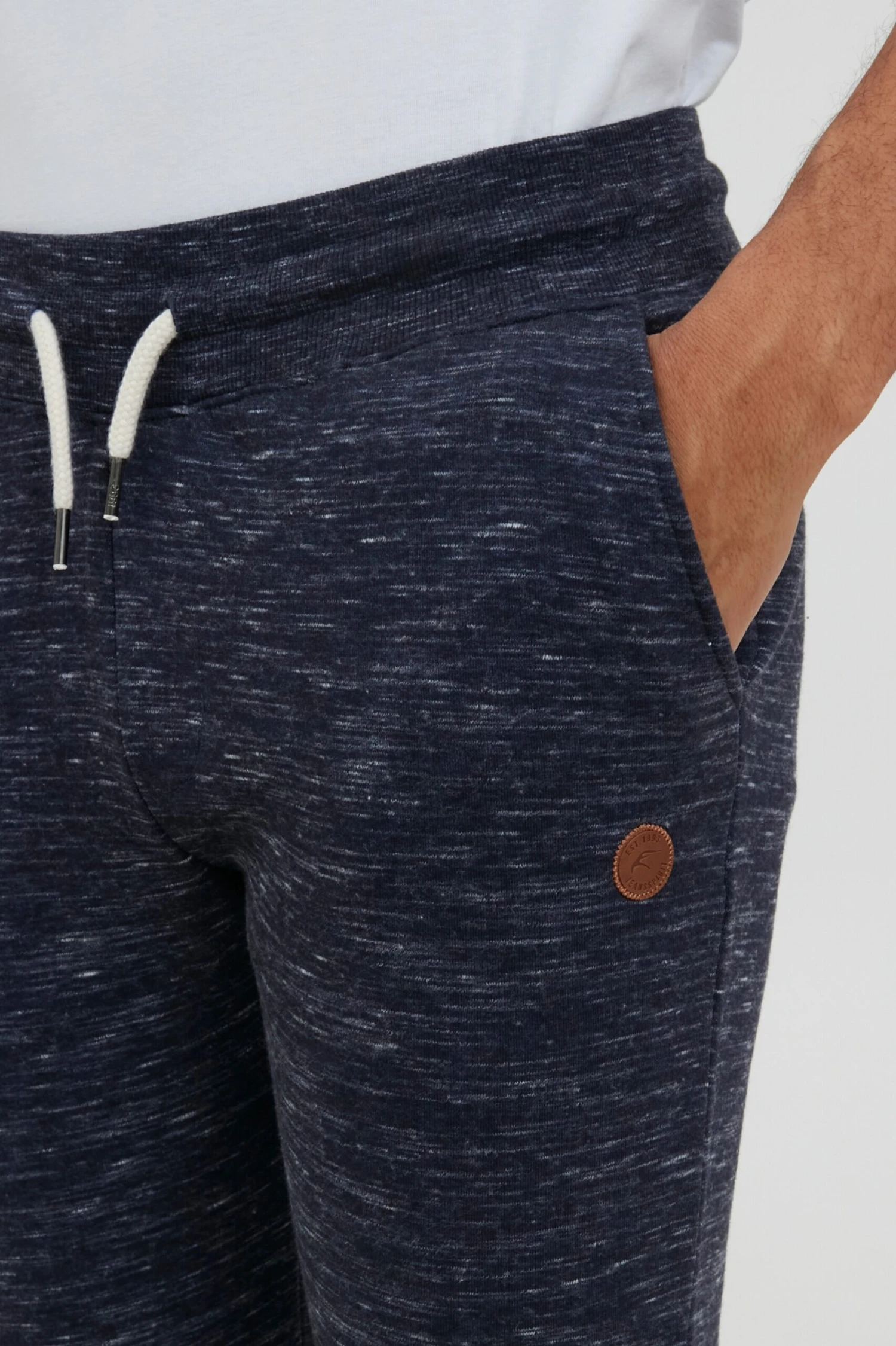 Indicode Jeans Sweatpants Tapered Broek Arkadius Heren Navy 5 Indicode Jeans Sweatpants Tapered Broek Arkadius Heren Navy - Image 5