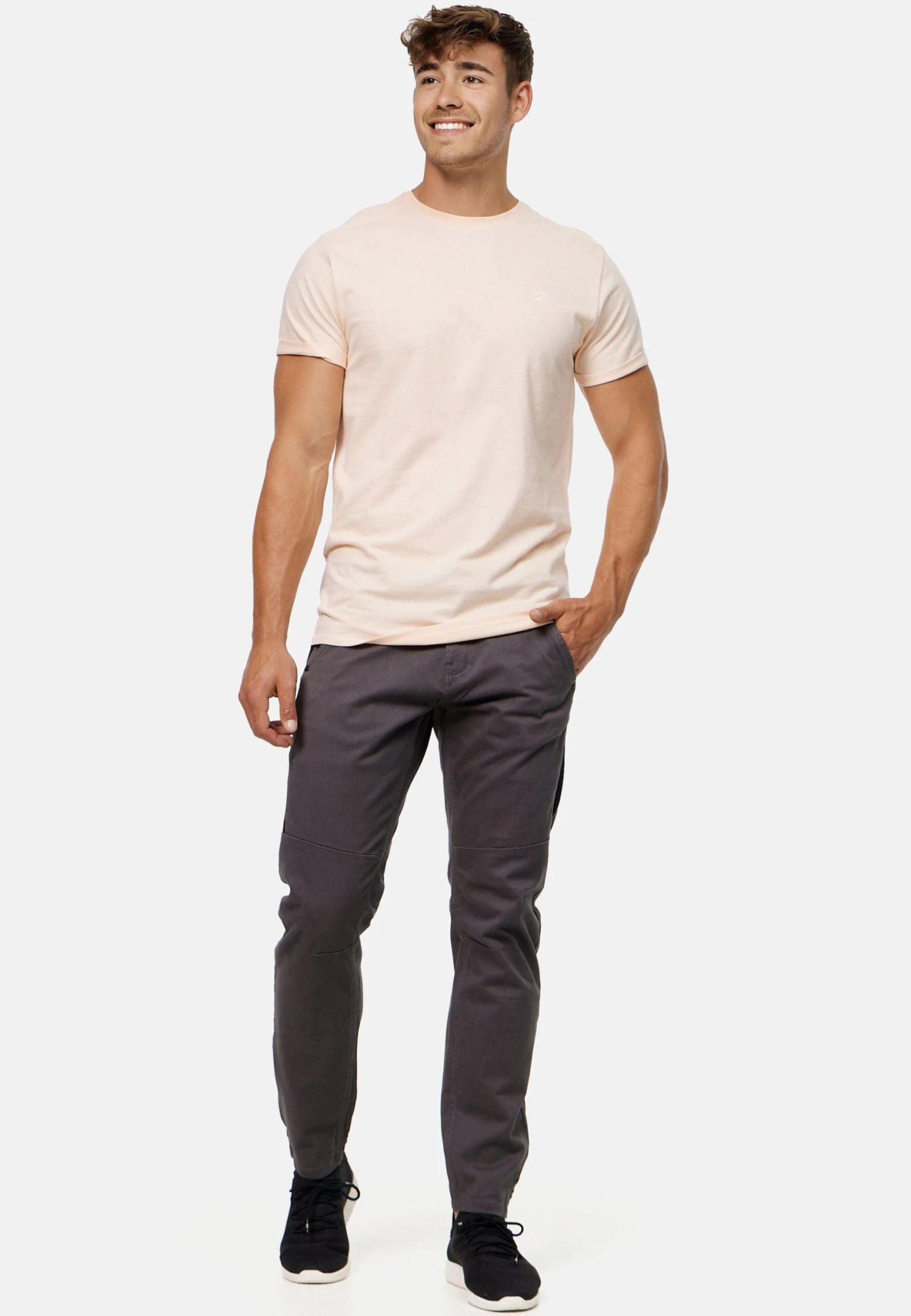 Indicode Jeans Hose Bruno - Broek - Dk Grey 2 Indicode Jeans Hose Bruno - Broek - Dk Grey - Image 2