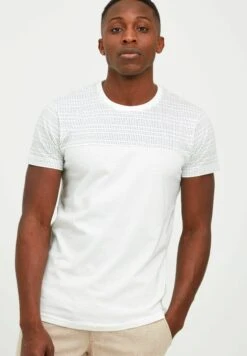 Indicode Jeans Idrosto - T-Shirt Print - Off-White