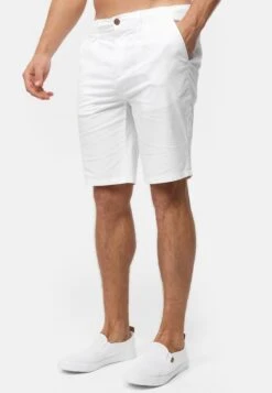 Indicode Jeans Insan - Shorts - Offwhite -Indicode Jeans Verkoop 17ff483042bf41f5986220cf010beb4c