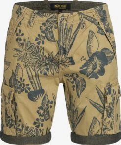 Indicode Jeans Cargo Shorts Regular Cargobroek Albert Heren Bruin