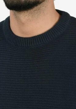 Indicode Jeans Crewneck Truien Trui Ricardo Heren Blauw -Indicode Jeans Verkoop 182e4923df8205be397cce6ec26ca835