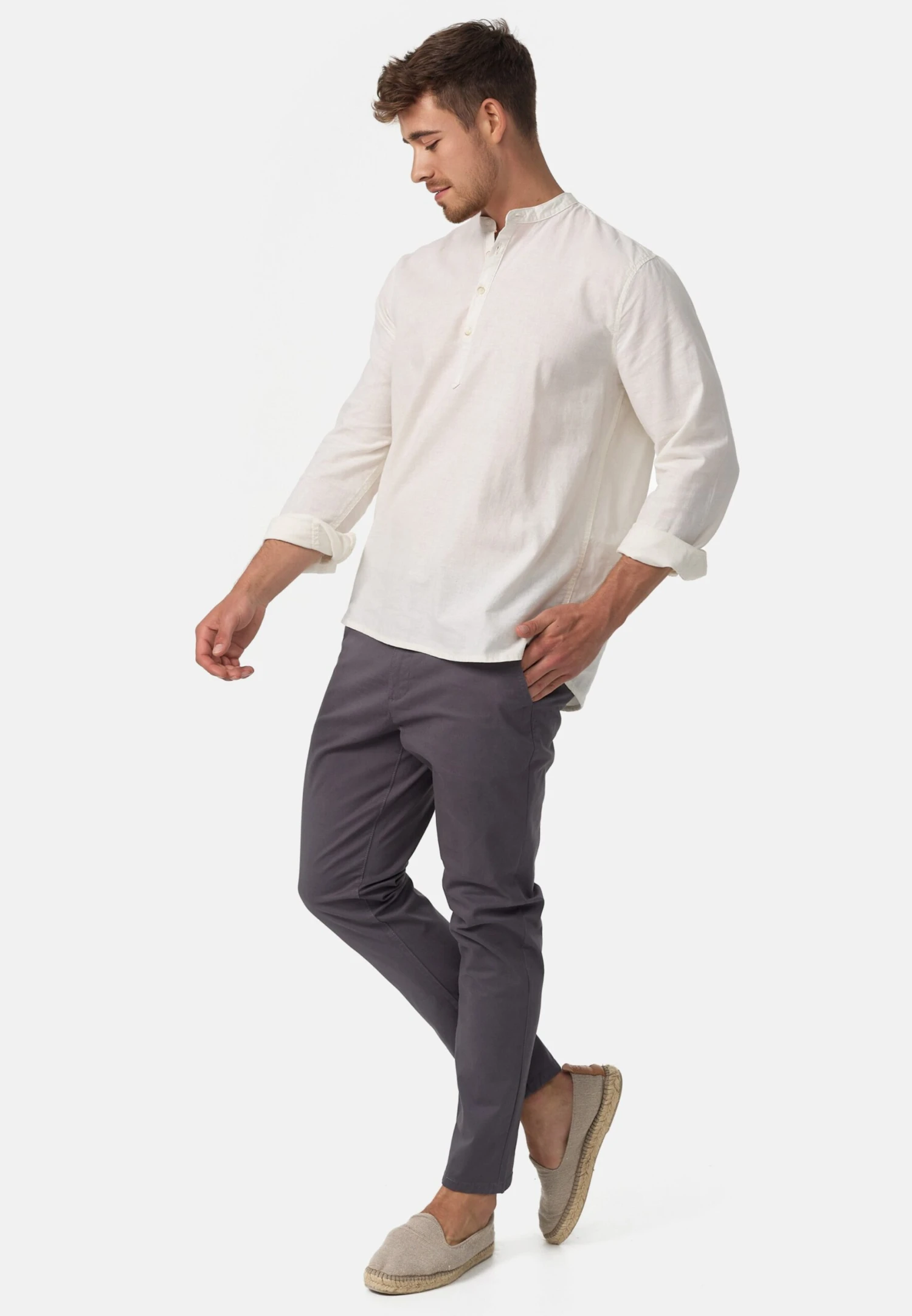 Indicode Jeans Pantalons Regular Broek Tory Heren Donkergrijs 4 Indicode Jeans Pantalons Regular Broek Tory Heren Donkergrijs - Image 4