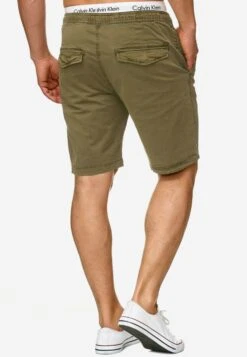 Indicode Jeans Shorts Regular Broek Kelowna Heren Kaki -Indicode Jeans Verkoop 18992bef80a3602df6096580c7ad1148