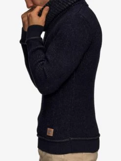 Indicode Jeans Coltruien Trui Keshawn Heren Navy -Indicode Jeans Verkoop 18a05c3f6e1486955139e8b9d4605422