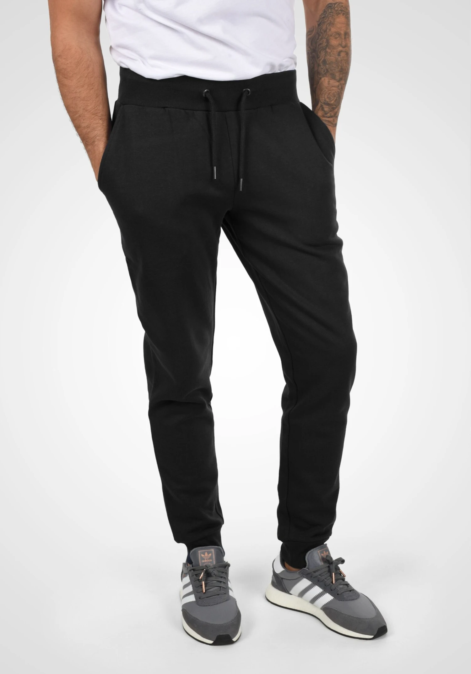 Indicode Jeans Sweatpants Regular Broek Gallo Heren Zwart 2 Indicode Jeans Sweatpants Regular Broek Gallo Heren Zwart - Image 2