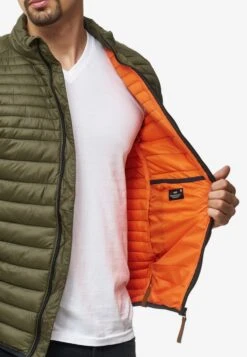 Indicode Jeans Tussenjassen Tussenjas Islington Heren Olijfgroen -Indicode Jeans Verkoop 18c2d4dfe12f125aa2ef16a5a5a6c204