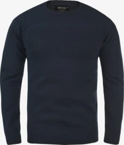 Indicode Jeans Crewneck Truien Trui Ernesto Heren Blauw / Navy / Donkerblauw