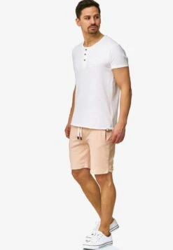 Indicode Jeans Shorts Regular Broek Aldrich Heren Abrikoos -Indicode Jeans Verkoop 1a084e4e4f7295a0a07300c36f7f3a87