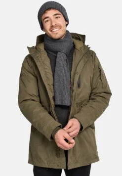 Indicode Jeans Parka - Army