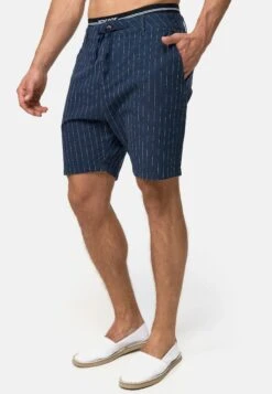 Indicode Jeans Giwgros - Shorts - Navy -Indicode Jeans Verkoop 1ab340586cd04c80850cd662160b17b6