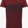 Indicode Jeans T-shirts Shirt Heren Rood / Bordeaux