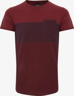 Indicode Jeans T-shirts Shirt Heren Rood / Bordeaux