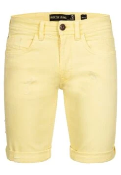 Indicode Jeans Jeansshort - Pale Banana -Indicode Jeans Verkoop 1b111d77b7864a3d98f63f78b17e7160