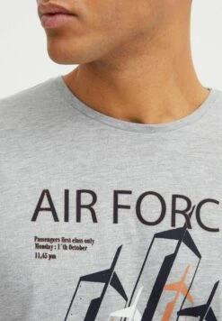 Indicode Jeans Idronny - T-Shirt Print - Light Grey Mix 9 Indicode Jeans Idronny - T-Shirt Print - Light Grey Mix -Indicode Jeans Verkoop 1b2445fb6974434ea4a60962297ab901