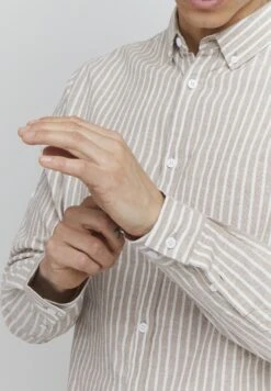 Indicode Jeans Hanko - Overhemd - Greige -Indicode Jeans Verkoop 1cba7c6513ca4f869ba86c9073899e7b