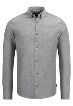 Indicode Jeans Langarm Kepner - Overhemd - Black