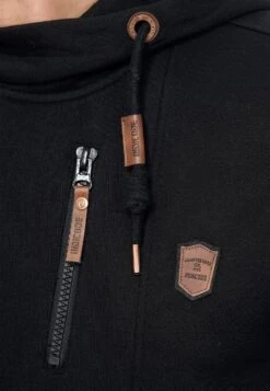 Indicode Jeans Elm - Sweater Met Rits - Black -Indicode Jeans Verkoop 1cf70f920ae54685b2405f4423f3c020