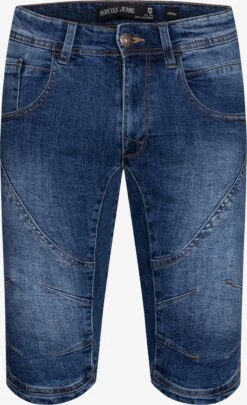 Indicode Jeans Denim Shorts Regular Jeans Leon Heren Blauw