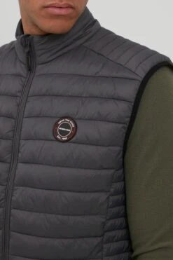 Indicode Jeans Bodywarmers Bodywarmer Heren Donkergrijs -Indicode Jeans Verkoop 1e4bc3706874d855c7f75acbe265d839