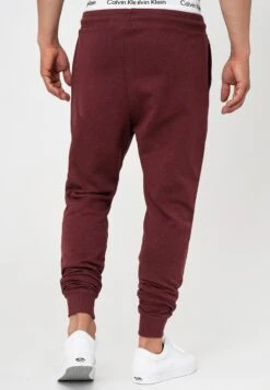 Indicode Jeans Sweatpants Tapered Broek Eberline Heren Bordeaux -Indicode Jeans Verkoop 1ef8e54bee1f30d4ba733c4ae4af750b