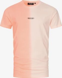 Indicode Jeans T-shirts Shirt INGibs Heren Beige / Oranje