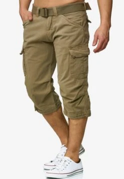 Indicode Jeans Cargo Shorts Regular Cargobroek Nicolas Heren Beige -Indicode Jeans Verkoop 1fad4ebb7e901f4a69bc4f0a411638b7