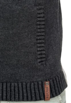 Indicode Jeans Vesten Gebreid Vest Lothian Heren Donkergrijs -Indicode Jeans Verkoop 1fb09c19715050aa8d7197be1b68f33e