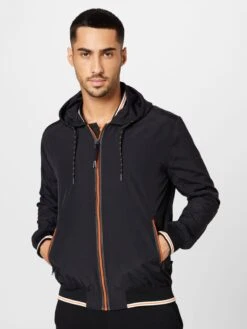 Indicode Jeans Tussenjassen Tussenjas Phan Heren Zwart -Indicode Jeans Verkoop 1feaee374c0be6276da42733b8b8535d