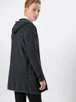 Indicode Jeans Vesten Gebreid Vest Graham Heren Zwart -Indicode Jeans Verkoop 20080ee7a2855048c591742028390a8c