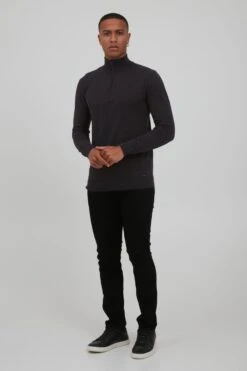 Indicode Jeans Coltruien Trui BADDON Heren Grijs -Indicode Jeans Verkoop 20091495adbf1483262f0bf0ab9c03b5